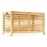 Úložný box G21 76 x 40 x 45 cm, bambusový