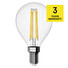 EMOS LED FLM MINI GL 1,8W(25W) 250lm E14 WW