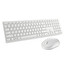 Dell Pro Wireless Keyboard and Mouse - KM5221W - Czech/Slovak (QWERTZ) - White
