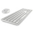Dell Pro Wireless Keyboard and Mouse - KM5221W - Czech/Slovak (QWERTZ) - White