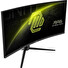 MSI Gaming MAG 342CQR E2, 34" VA zakřivený /3440x1440 (UWQHD)/180Hz/1ms/DP/2xHDMI/Výškově nastavitelný/Pivot