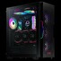 Adata XPG STARKER AIR/Midi Tower/Transpar./Černá