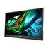 Acer LCD PM161QBbmiuux 15,6" IPS LED, 1920x1080, 1xMiniHDMI + 2xType-C + Audio Out, repro 1Wx2, VESA 75x75, Black