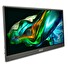 Acer LCD PM161QBbmiuux 15,6" IPS LED, 1920x1080, 1xMiniHDMI + 2xType-C + Audio Out, repro 1Wx2, VESA 75x75, Black