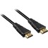 PremiumCord HDMI High Speed + Ethernet kabel, zlacené konektory, 1.5m