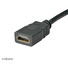 AKASA - HDMI na mini HDMI adaptér - 25 cm