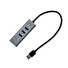 i-tec USB 3.0 Metal 3 port HUB Gigabit Ethernet 1x USB 3.0 na RJ-45 3x USB 3.0