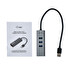 i-tec USB 3.0 Metal 3 port HUB Gigabit Ethernet 1x USB 3.0 na RJ-45 3x USB 3.0