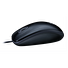 Logitech M90 optická, tmavá, USB