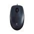 Logitech M90 optická, tmavá, USB