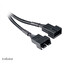 AKASA Kabel rozdvojka pro ventilátory, 1x 4-pin fan na 2x 4-pin, 15cm