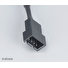 AKASA Kabel prodloužení 3-pin ventilátor, 30cm