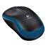 Logitech myš bezdrátová Wireless Mouse M185 Blue, modrá, podpora Unifying