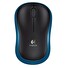Logitech myš bezdrátová Wireless Mouse M185 Blue, modrá, podpora Unifying