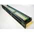 DATACOM Patch panel 48p. Cat5e 1U BK 8x6p. Modul, UTP, 19"