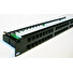DATACOM Patch panel 48p. Cat5e 1U BK 8x6p. Modul, UTP, 19"