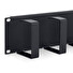 19" vyvazovací panel 2U 6x háček 70x85mmb black