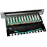 Patch panel 10“ STP Cat5e 12 portů