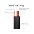 Kabel AVACOM MIC-120K USB - Micro USB, 120cm, černá