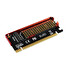 AXAGON PCEM2-S, PCIe x16 - M.2 NVMe M-key slot adaptér, pasivní chladič