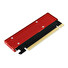 AXAGON PCEM2-S, PCIe x16 - M.2 NVMe M-key slot adaptér, pasivní chladič