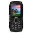 iGET Defender D10 Black - odolný telefon IP68, DualSIM, 2500 mAh, BT, powerbanka, svítilna, FM, MP3