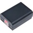 Baterie T6 power Samsung BP1030, 850mAh, černá