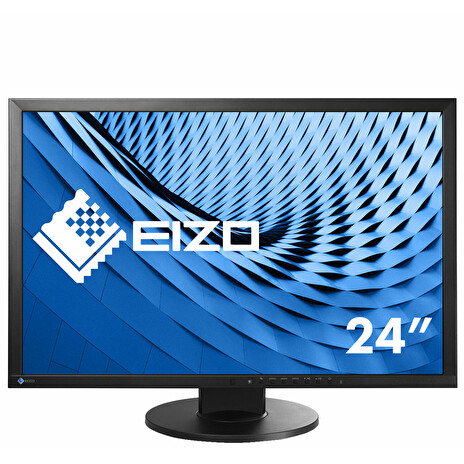 EIZO MT IPS LCD LED 24" EV2430-BK 1920x1200, 1000:1, 300cd, 14ms, repro,DVI-D, D/SUB15, DP, USB, černý