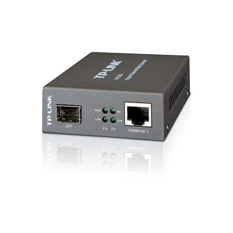 TP-Link MC220L [Gigabitový média konvertor sítě Ethernet, SFP slot]
