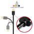 AXAGON - BUMM-AM05QB, HQ Kabel Micro USB <-> USB A, datový a nabíjecí 2A, černý, 0.5 m