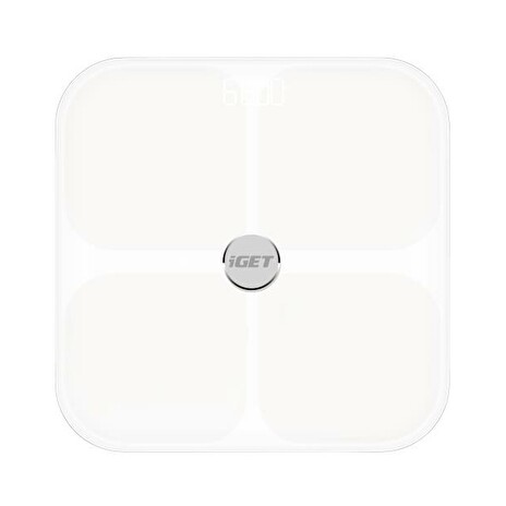 iGET BODY B11 - chytrá váha, aplikace Android/iOS, Bluetooth, měří 11 parametrů