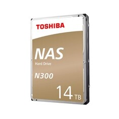 TOSHIBA HDD N300 NAS 14TB, SATA III, 7200 rpm, 256MB cache, 3,5", RETAIL