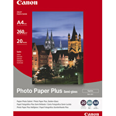 Papír Canon SG201 Photo Paper Plus Semi-glossy | 260g | A4 | 20 listů