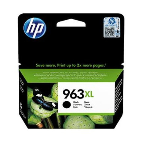 HP 963XL High Yield Black Original Ink Cartridge (2,000 pages) blister