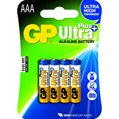 Alkalická baterie GP Ultra Plus 4x AAA