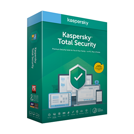 ESD Kaspersky Total Security 3x 2 roky Nová
