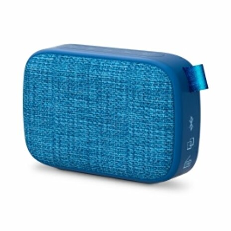 ENERGY Fabric Box 1+ Pocket Blueberry, přenosný reproduktor s technologiemi Bluetooth 5.0, MP3 a True Wireless Stereo