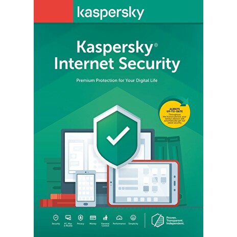 Kaspersky Internet Security 3-Device 1 rok Nová ESD