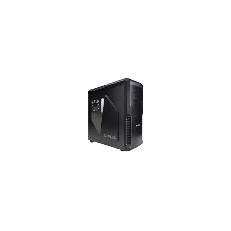 Zalman case miditower Z3 Plus, mATX/ATX, průhledný bok, bez zdroje, USB3.0, černá
