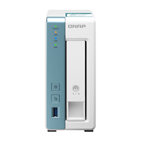 QNAP TS-131K (4core 1,7GHz / 1GB RAM DD3 / 1x SATA / 1x GbE / 3x USB 3.2 Gen1 / Snímky - Snapshots)