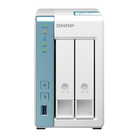 QNAP TS-231K (4core 1,7GHz / 1GB RAM DD3 / 2x SATA / 2x GbE / 3x USB 3.2 Gen1 / Snímky - Snapshots)