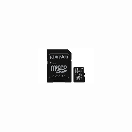 Kingston micro SDHC 8GB UHS-I Class 10 Industrial Temp Card + SD Adaptér