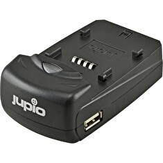 Nabíječka Jupio Single Charger pro Li-Ion baterie - univerzální (při použití redukcí)