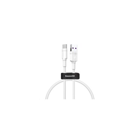Baseus Double-Ring Quick Charge Cable USB for Type-C 5A 0.5M White