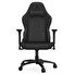 SPC Gear herní židle SR400F / textilní / černá