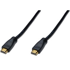 HDMI kabel Digitus HighSpeed Ethernet V1.3 3D GOLD A M/M 15.0m se zesilovačem