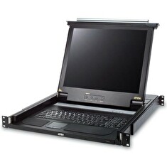 ATEN konsola KVM LCD 17'' + keyboard + touchpad, 19'' RM 1U