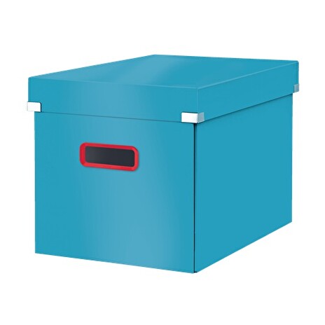 LEITZ Čtvercová krabice Click&Store COSY, velikost L (A4), klidná modrá