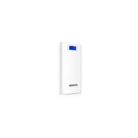 ADATA PowerBank P20000QCD - externí baterie pro mobil/tablet 20000mAh, 2,1A, bílá (74Wh)