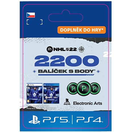 ESD CZ PS4 - NHL® 22 2200 Points Pack